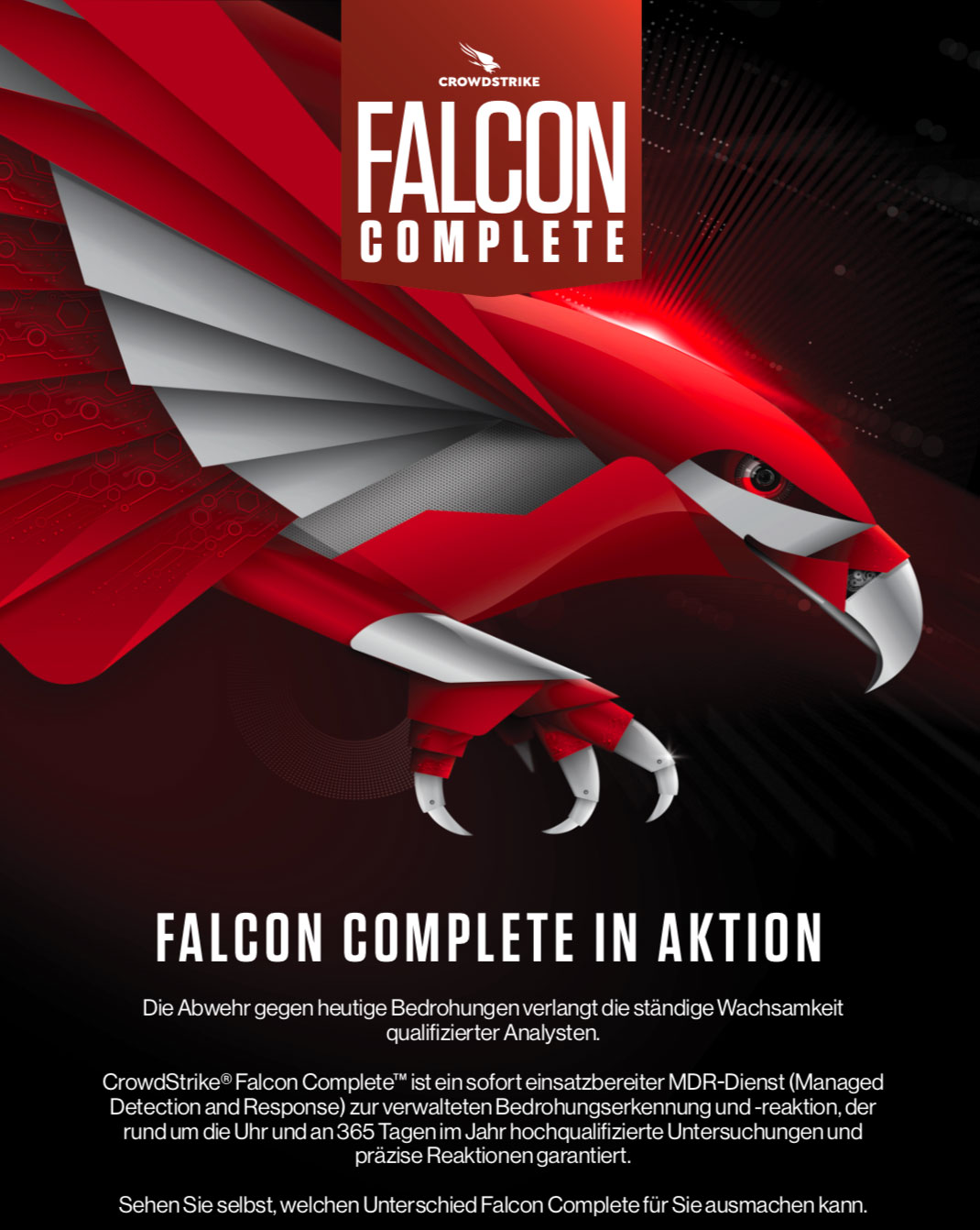 What Is Crowdstrike Falcon Complete Falcon Complete In Aktion | Inforgraphic | CrowdStrike